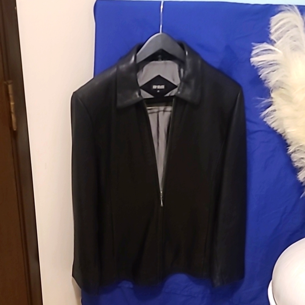 Womans Soft Italian Leather Jacket